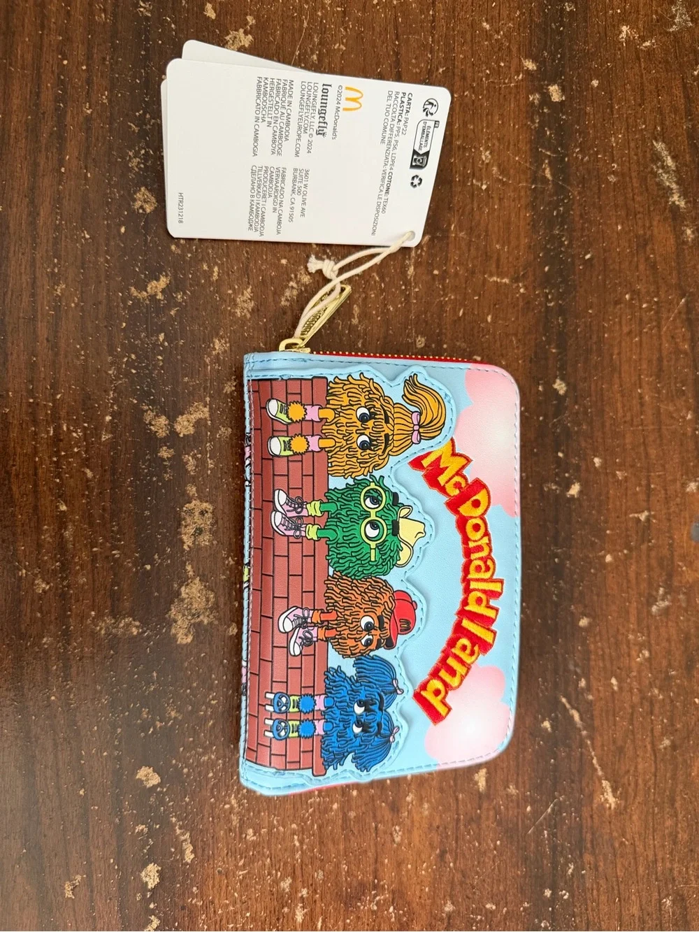 Loungefly mcdonald wallet